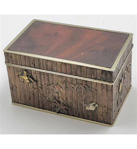 shibayama mixed metal box|A JAPANESE SHIBAYAMA LACQUER BOX WITH HINGED .